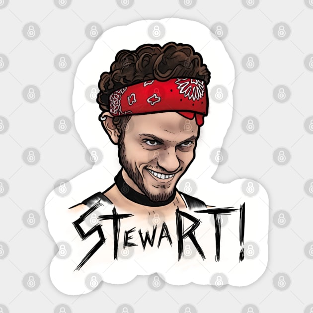 Stewart! Sticker by Digart